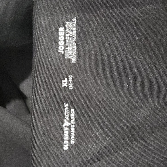 NWT Old Navy Dynamic Joggers black size 14/16 - Picture 7 of 8